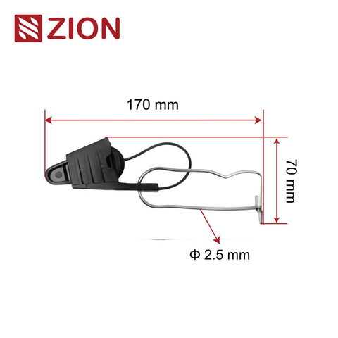 FTTH combination flat cable drop clamp FTTH combination clamp ZCSPC-06
