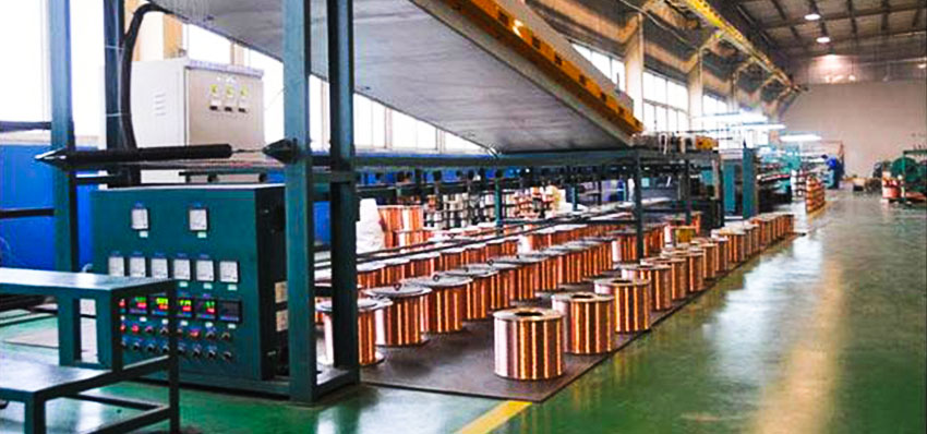 continuous-annealing-tinned-round-copper-wire-production-line