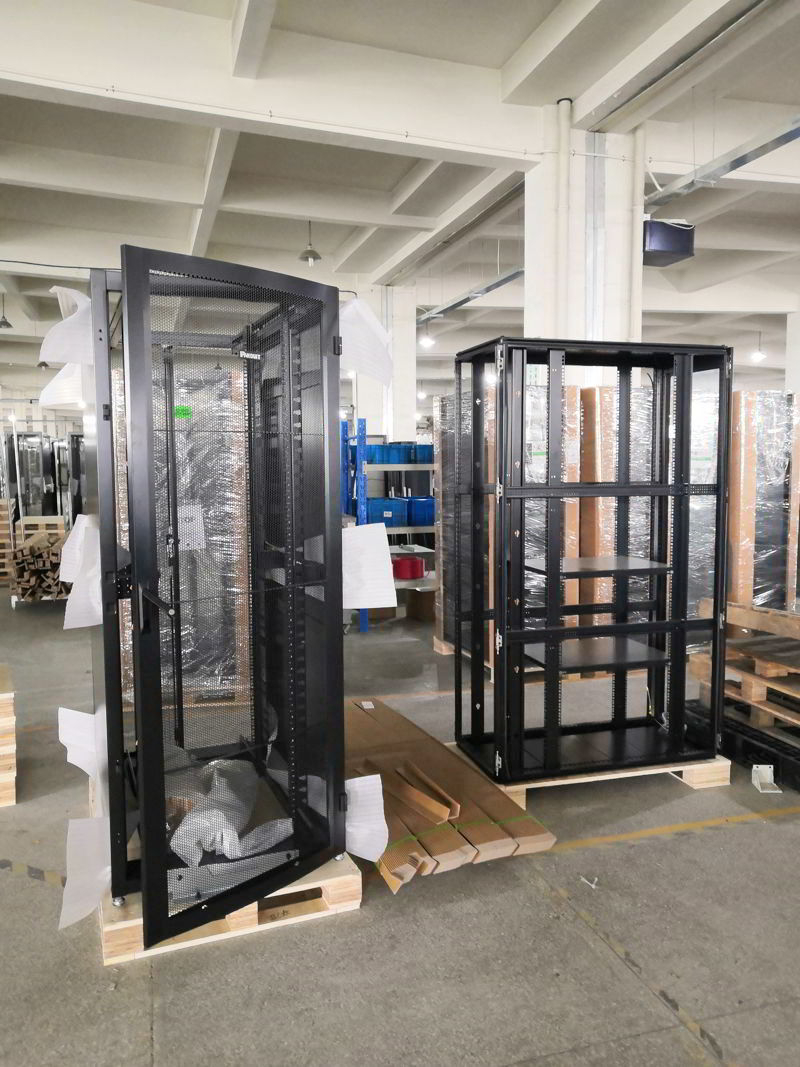 Rack packing in copper system workshop