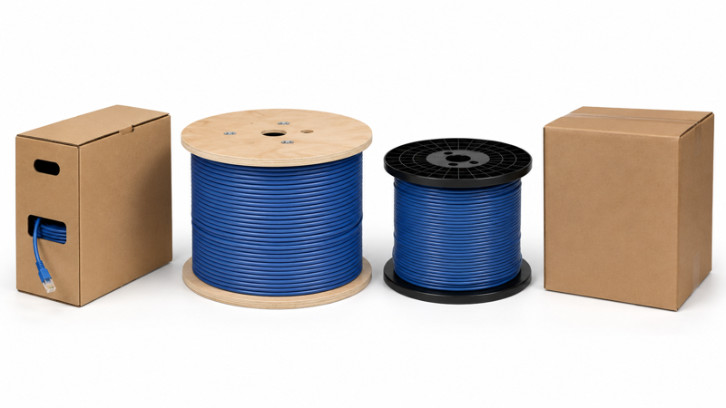 LAN Cable Packaging Options Comparison