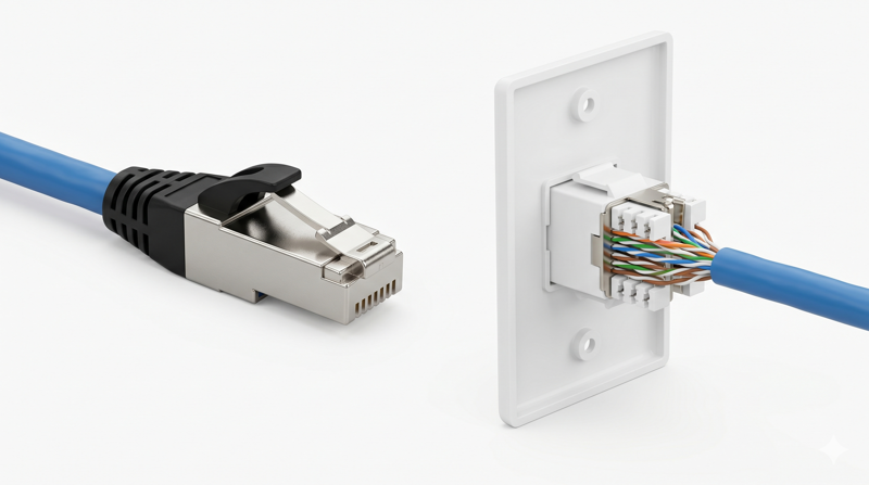 Field Termination Plug vs Keystone Jack Comparison