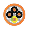 PUR flexible,screened cable for servo motor