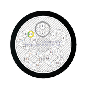 Abrasion resistant hybrid electronic control cable 