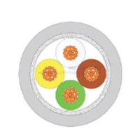 PVC flexible singal control cable for drag chain without screen(Multicore)