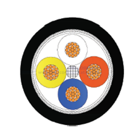 Rolling stock data cable