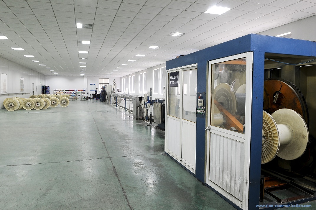 4 Fiber tube producing line Zion Communication