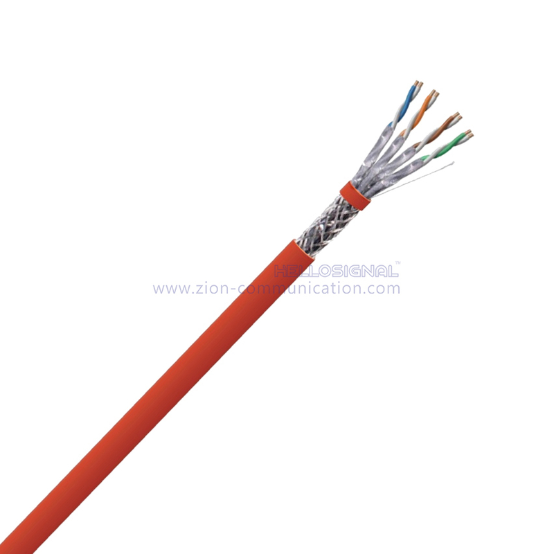 S/FTP Single CAT 7 Twisted Pair Installation Cable