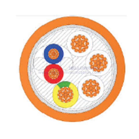 PUR flexible,screened control cable for servo motor