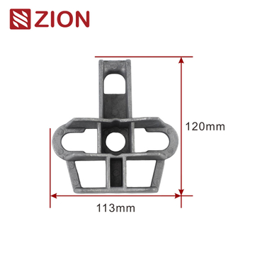 Aluminum hoop/Pole Bracket Aluminum alloy Universal Pole Metal Bracket UPB Suspension Anchor Clamp ZCALC-02