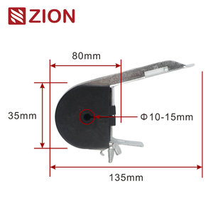 FTTX ADSS Suspension Clamp J Hook Suspension Clamp for ADSS Fiber Optic Round Cable ZCTGC-03