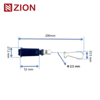 FTTH combination flat cable drop clamp FTTH combination clamp ZCSPC-03