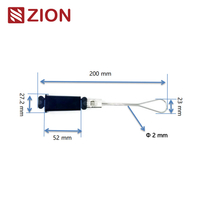 FTTH combination flat cable drop clamp FTTH combination clamp ZCSPC-02
