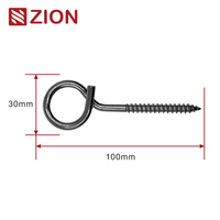 FTTH HOOK Galvanized Anchor Drive Wire Carbon Steel P House Hook ZCHK-02