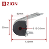 FTTX ADSS Suspension Clamp J Hook Suspension Clamp for ADSS Fiber Optic Round Cable ZCTGC-04