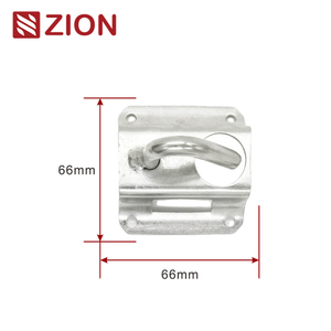 Hoop Retractor/Pole Brackets Fiber Optic Cable Hanger Hook Pole Bracket Fiber Optica FTTH Embrace Hoop Fastening Retractor ZCGSC-05