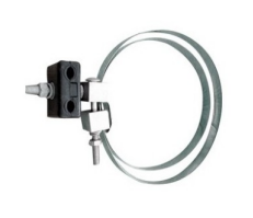 Rubber Down Lead Clamp for Pole