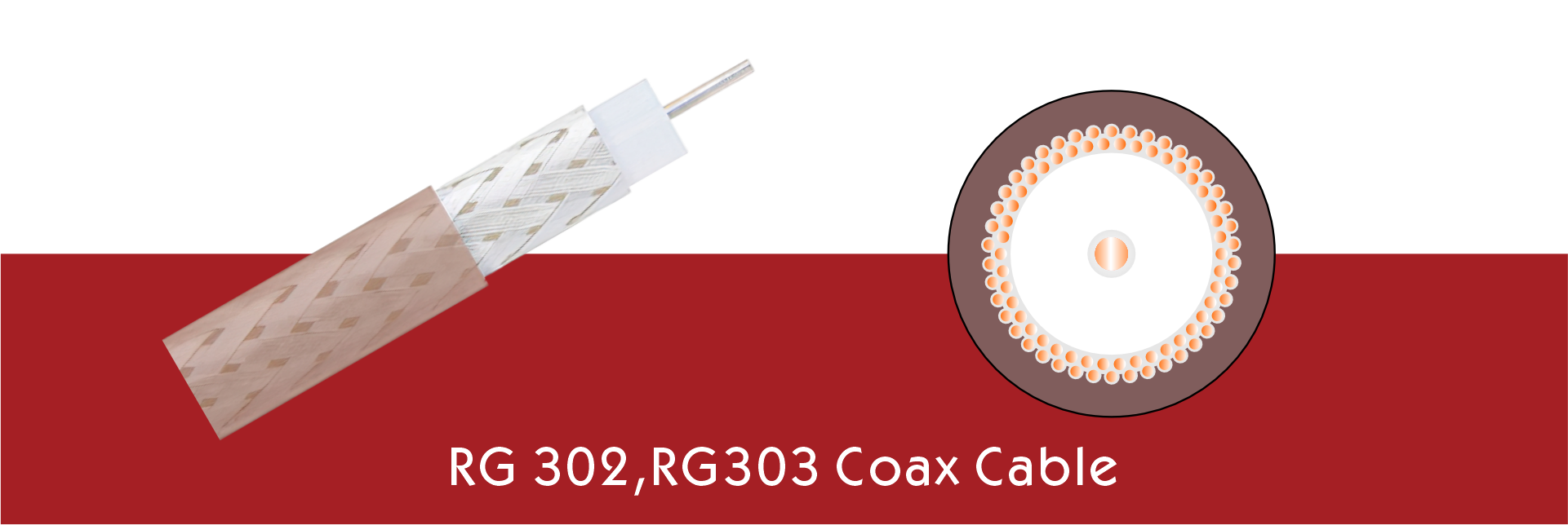 RG 302,RG303 Coax Cable