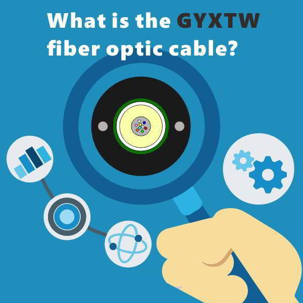What is the GYXTW fiber optic cable?