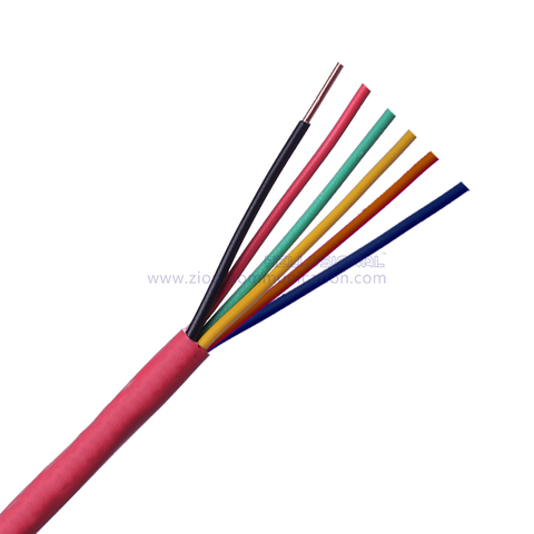NO.7110043 18AWG 6C SOL FPLP-CL2P Fire Alarm Cables 