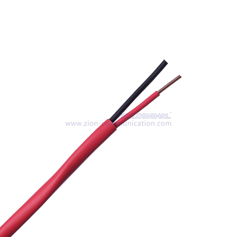 NO.7110041 18AWG 2/C SOL FPLP-CL2P Fire Alarm Cables 