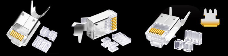 CAT6 FTP fix tail clamp 8P8C RJ45 Connector Physical photo