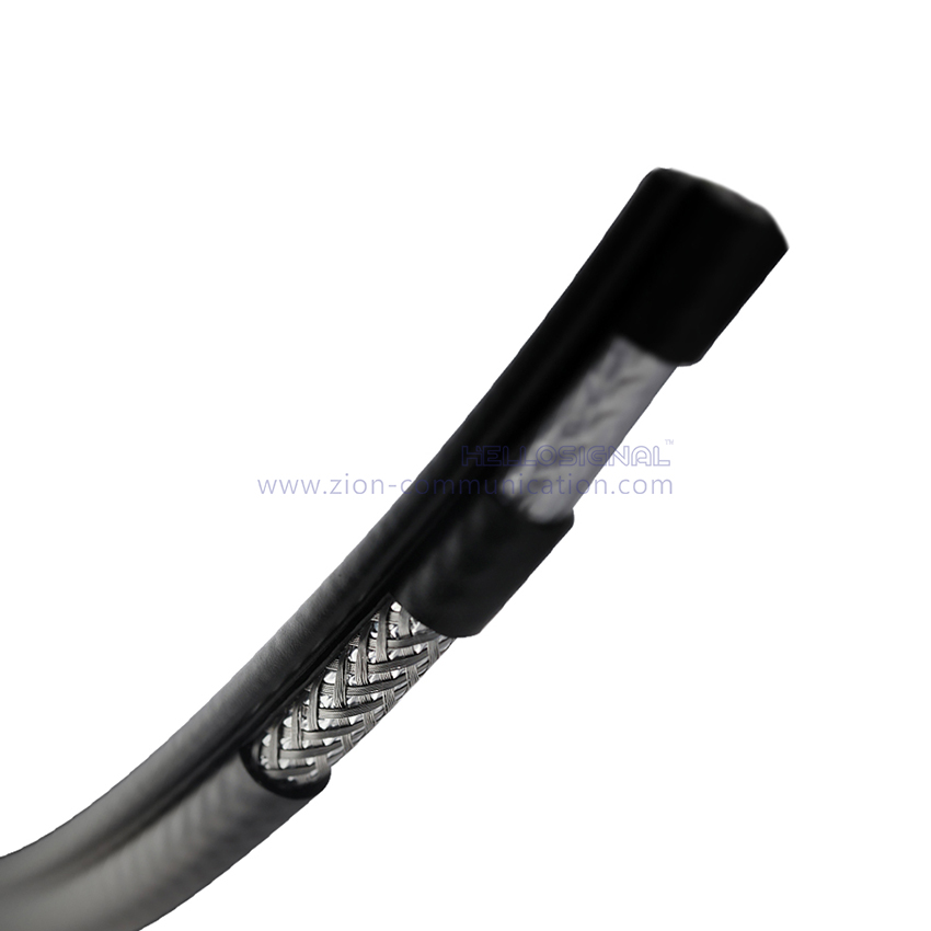 RG1160 Quad Jelly PE Messenger Coaxial Cable