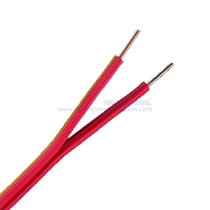 NO.7110233 14AWG 2/C STR Zipcord Unshielded FPLR-CL2R Fire Alarm Cables
