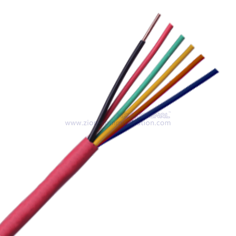 NO.7110068 18AWG 6/C SOL FPL Fire Alarm Cables 