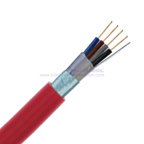 NO.7110607 4×1.0mm² FPLR Fire Alarm Cables 