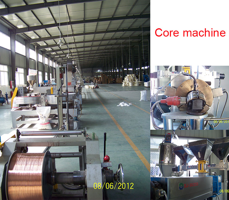 coaxial cable produce machine 3