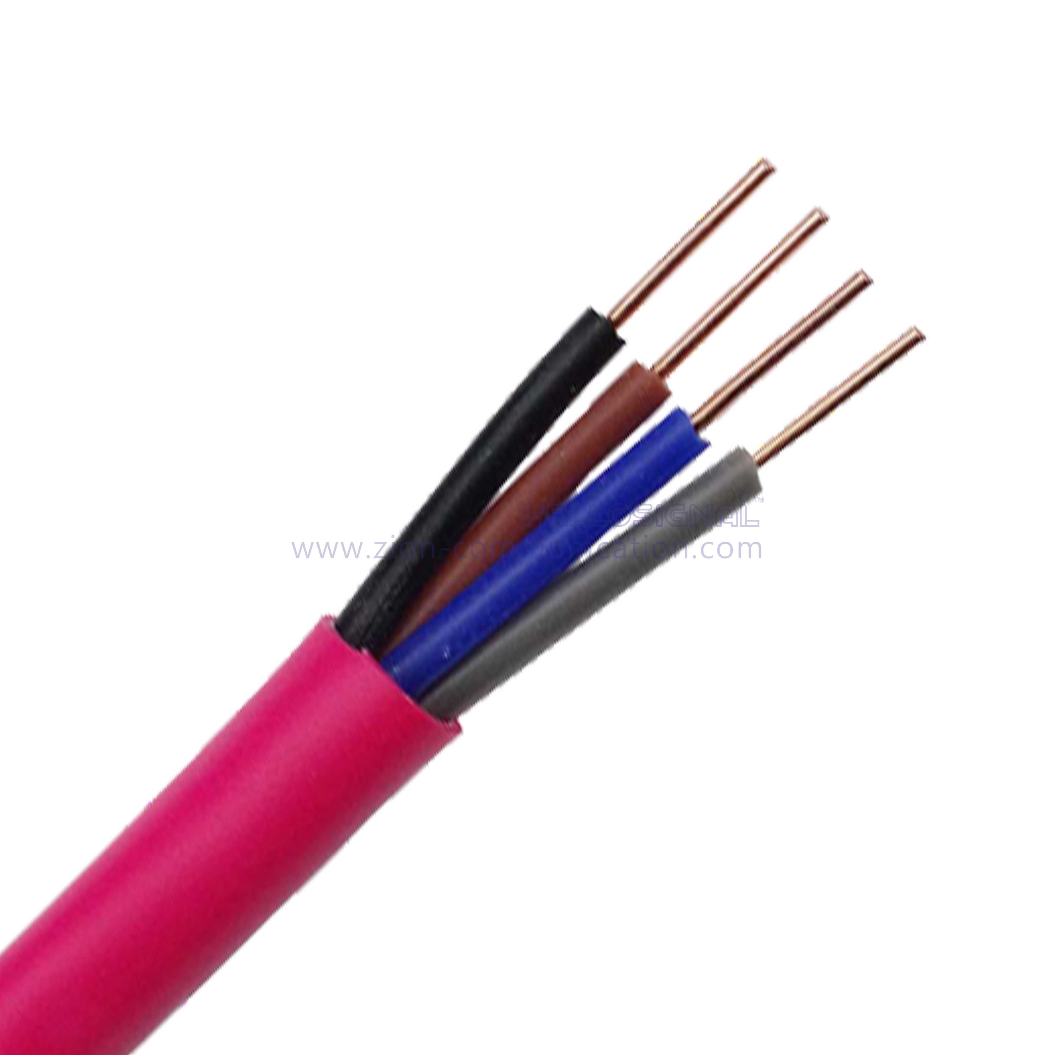 NO.7110507 КПС нг(А)-FRLS 4×0.22mm² Unshielded Fire Alarm Cable