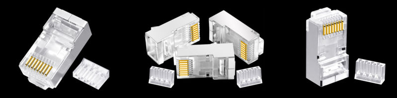 Cat6 8P8C FTP connector Physical photo