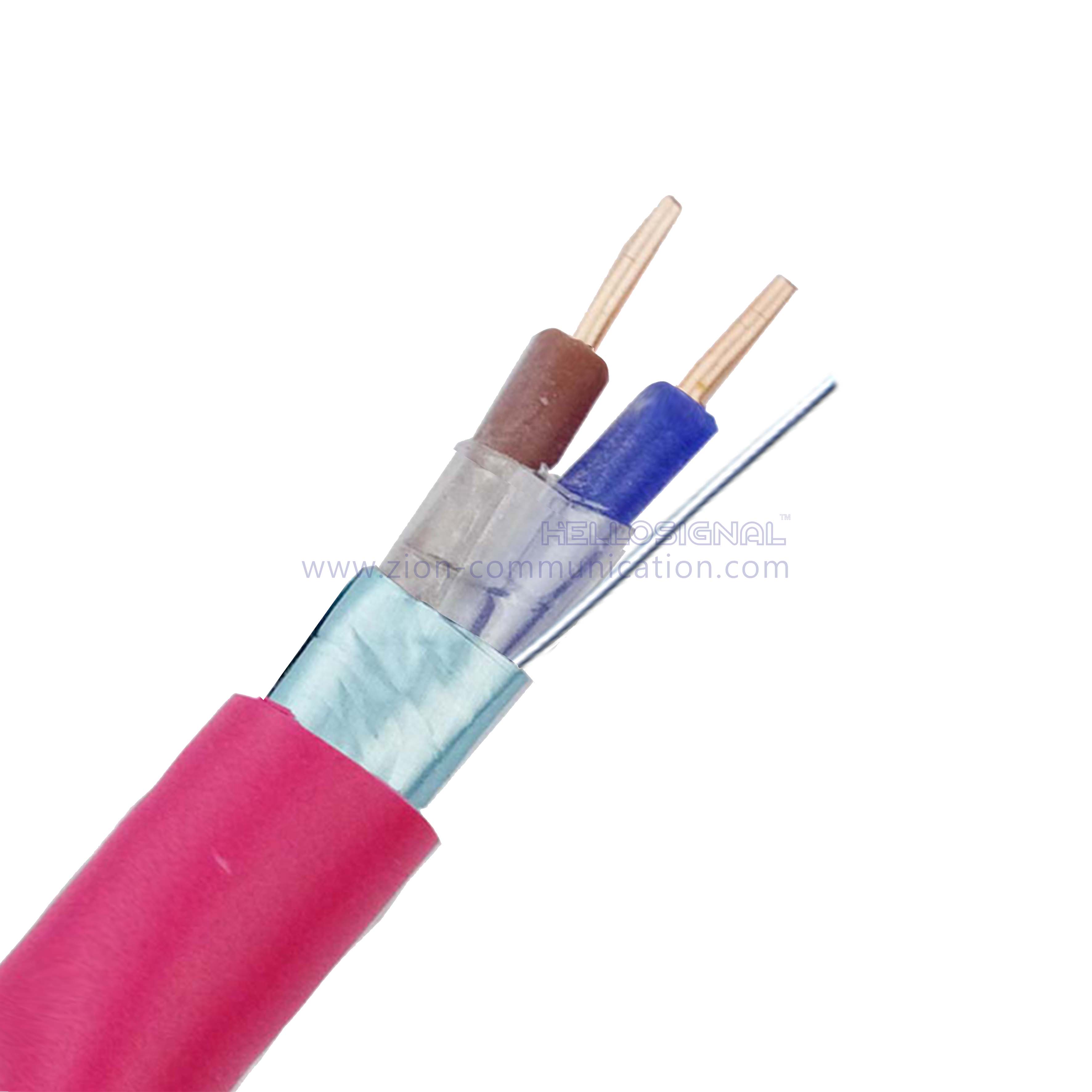 NO.7110542 КПСЭ нг(А)-FRLS 2×0.5mm² shielded Fire Alarm Cable