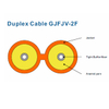 Fiber indoor cables 2.8*6.0mm Low Smoke Zero Halogen GJFJV-2F Riser Zipcord figure 8 Cable fibra óptica 