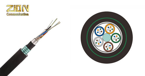 GYTA53 Outdoor Double Sheath Buried Fiber Optic Cables-zion communication