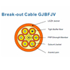 cable fibra óptica Distribution Break out Cable use simplex cable as subunit GJBFJV 