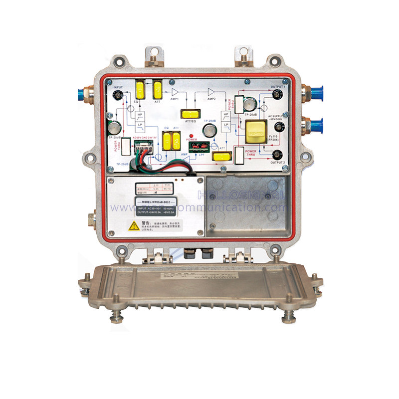 CATV Line Amplifier Outdoor Ultrathin Bidirectional Amplifier WF1100