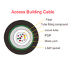 Fibra óptica Glass Yarn PSP Armor cable LSZH jacket Access Building Cable 