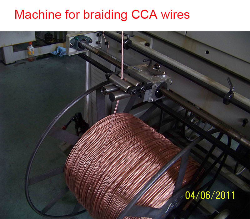 coaxial cable produce machine 2