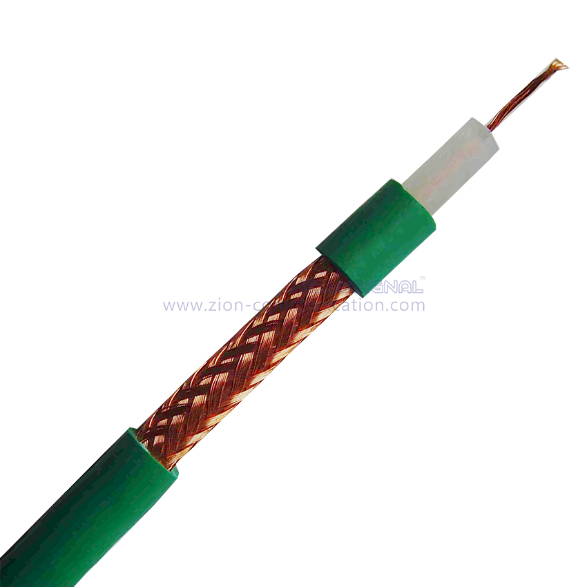 KX 6 Cu 90% CCA PVC 75 Ohm CATV coaxial Cable 