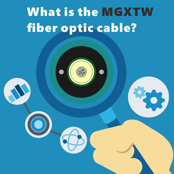 What is the Mine cable MGXTW fiber optic cable?