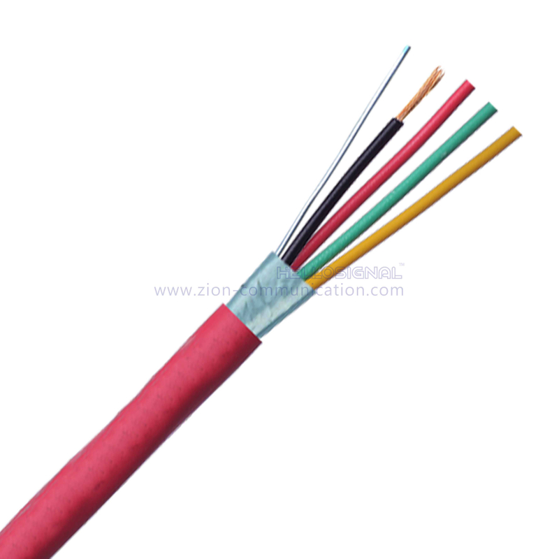 NO.7110307 16AWG 4C STR Shielded FPL-CL2 Fire Alarm Cables