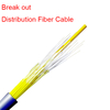 cable fibra óptica Distribution Break out Cable use simplex cable as subunit GJBFJV 