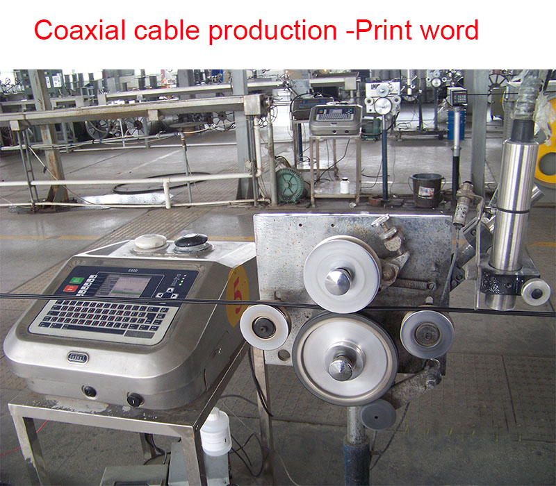coaxial cable produce machine 