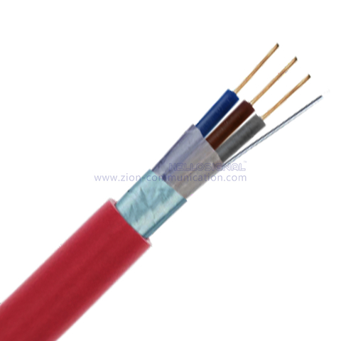 NO.7110604 3×1.0mm² FPLR Fire Alarm Cable 