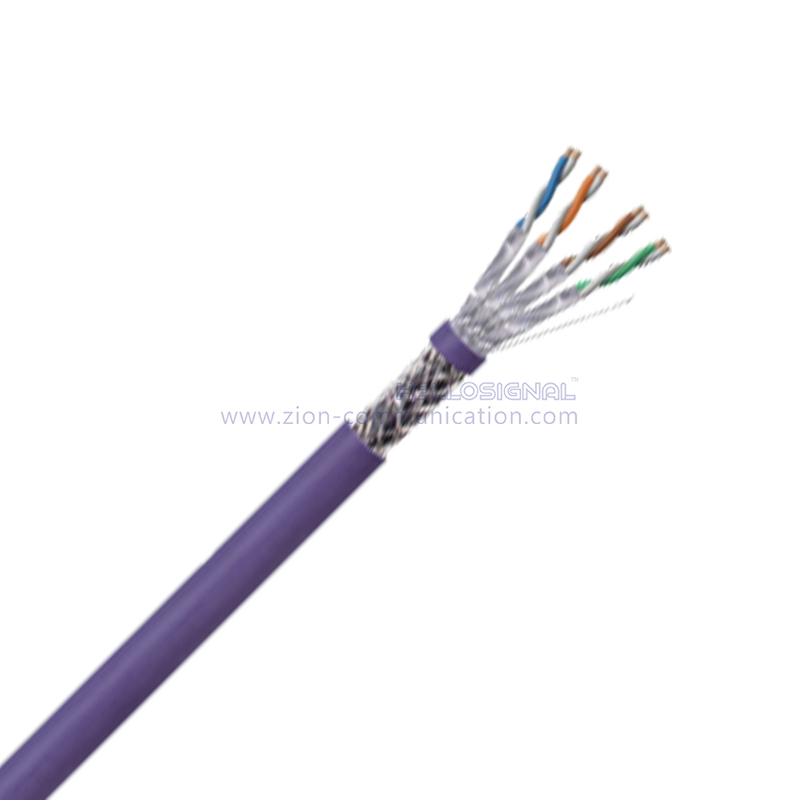 S/FTP CAT 6A BC PVC CM Twisted Pair Installation Cable