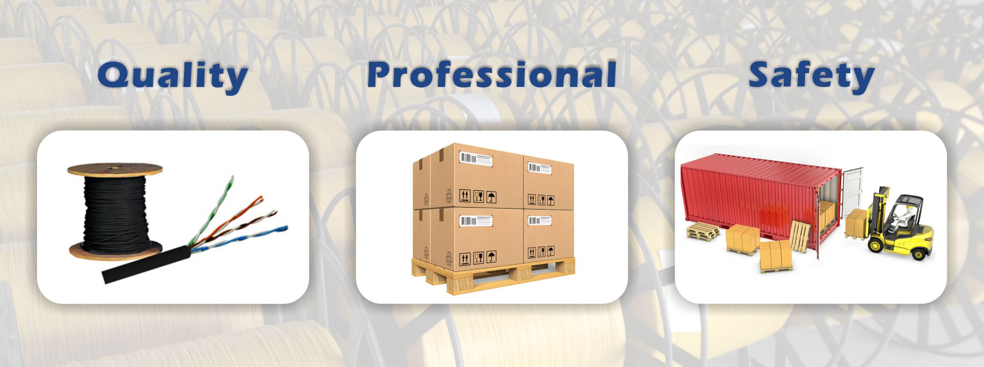 network cable's packing