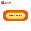 Indoor Fiber cables Flat Ribbon type LSZH 2.5*5.0mm Aramid Yarn Single mode cable fibra óptica