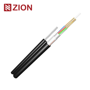 GYFTC8A FRP CSM Aluminum Armored Aerial Installation Figure-8 Self-supporting Optical Cable 