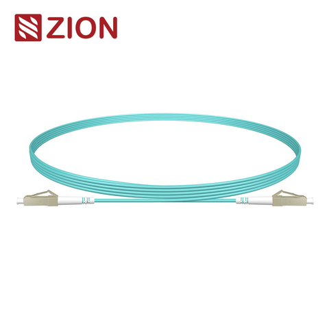 LC UPC to LC APC Simplex OM4 Fiber Patch Cord 